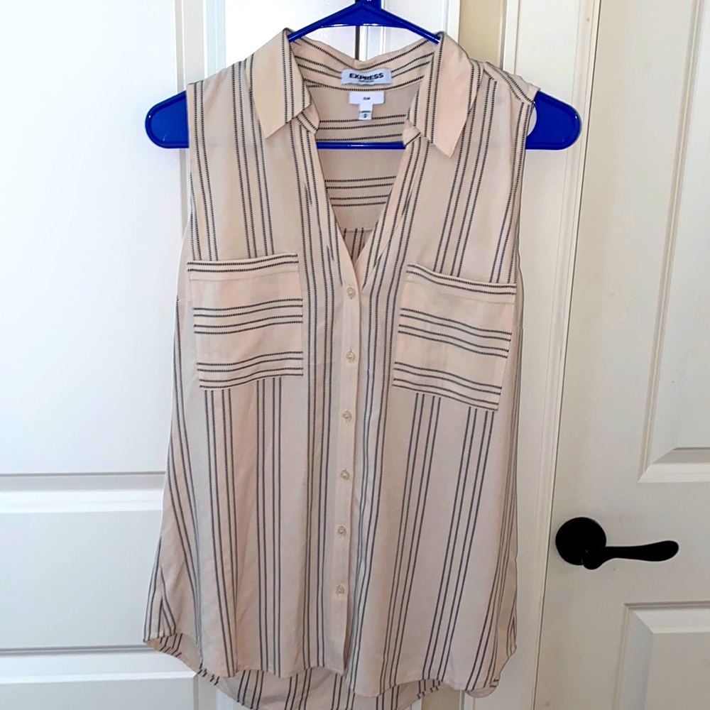 Express Slim Portofino Tank Blouse